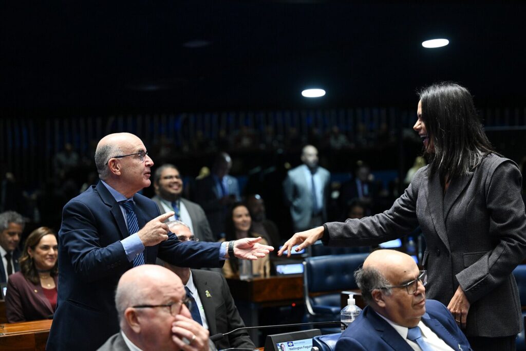 Plenário do Senado Federal durante sessão solene dos 112 anos do Comitê Olímpico do Brasil (Foto de arquivo: sessão solene do Senado pelos 112 anos do Comitê Olímpico do Brasil (2026).)