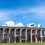 Fachada do Palácio da Justiça, sede do Ministério da Justiça e Segurança Pública, em Brasília