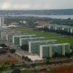 Vista aérea da Esplanada dos Ministérios em Brasília, sede do Ministério da Fazenda (Foto de arquivo: vista aérea da Esplanada dos Ministérios em Brasília, sede do Ministério da Fazenda.)