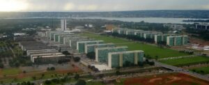 Vista aérea da Esplanada dos Ministérios em Brasília, sede do Ministério da Fazenda (Foto de arquivo: vista aérea da Esplanada dos Ministérios em Brasília, sede do Ministério da Fazenda.)