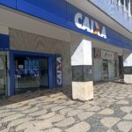Fachada de agência da Caixa Econômica Federal, instituição responsável pela Mega-Sena