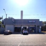 Fachada de uma agência da Caixa Econômica Federal, operadora da Loteca (Foto de arquivo: agência da Caixa Econômica Federal, operadora da Loteca, 2021.)