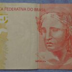 Cédula de 20 reais (frente), ilustrando o mercado financeiro brasileiro (Foto ilustrativa: cédula de real, sem relação direta com a projeção do GGR.)