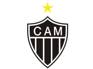 Brasão do Clube Atlético Mineiro, modelo usado na década de 1980 (Brasão do Clube Atlético Mineiro (modelo usado na década de 1980), imagem ilustrativa do clube.)
