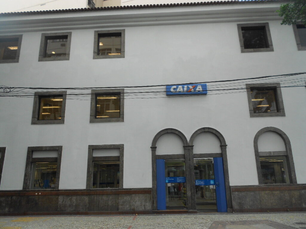 Fachada de agência da Caixa Econômica Federal, instituição responsável pelo sorteio da Mega da Virada (Foto de arquivo: agência da Caixa Econômica Federal, instituição responsável pelo sorteio.)