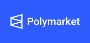 Logotipo oficial da Polymarket (Logotipo oficial da Polymarket.)